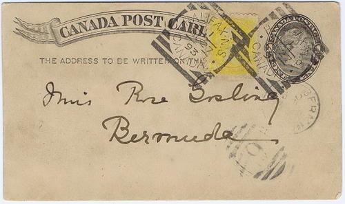 1893 Canada / Bermuda