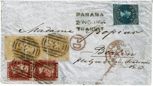 G B Used Abroad - Chile / Panama